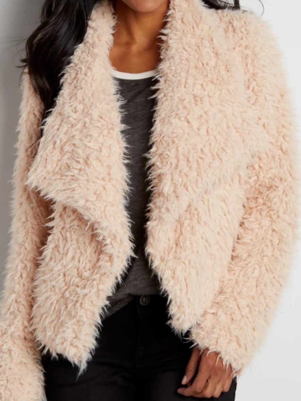 Maurices ultra soft faux sherpa jacket